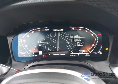 2021 BMW M440I xDrive z USA, uszkodzony, nr VIN WBA13AR0XMCF60309